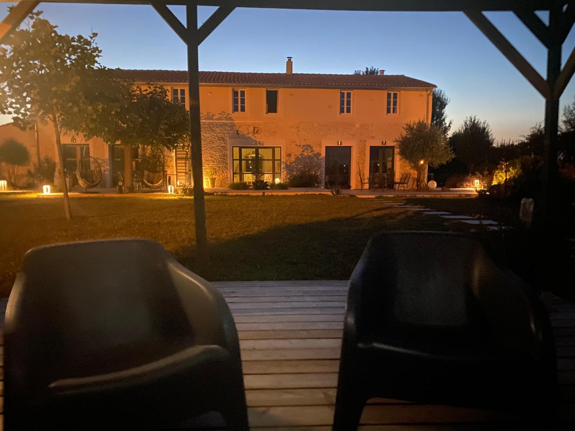 La Chaumeauniere Bed and Breakfast Aigrefeuille-dʼAunis Esterno foto